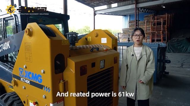 XCMG XC740K Skid Steer Loader To The Philippines