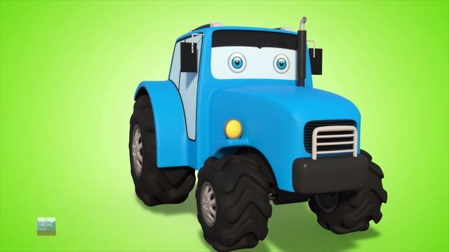 Сборка трактора Анимационное видео для детей щоб вчитися і розважатися