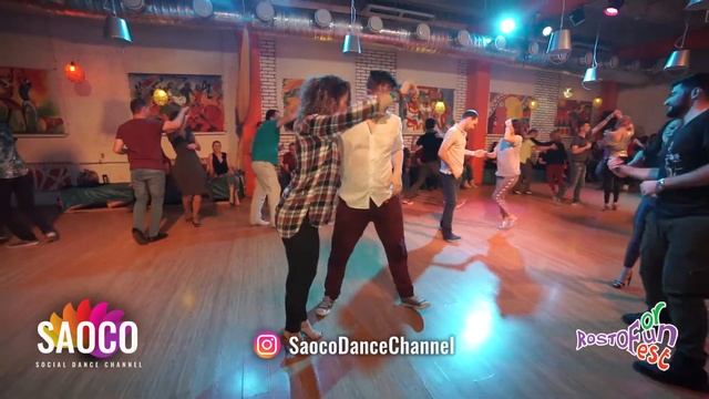 Ilya Kronberg And Maria Milyuchenko Salsa Dancing At Rostov For Fun Fest 2018, Mon 05.11.2018 (SC)