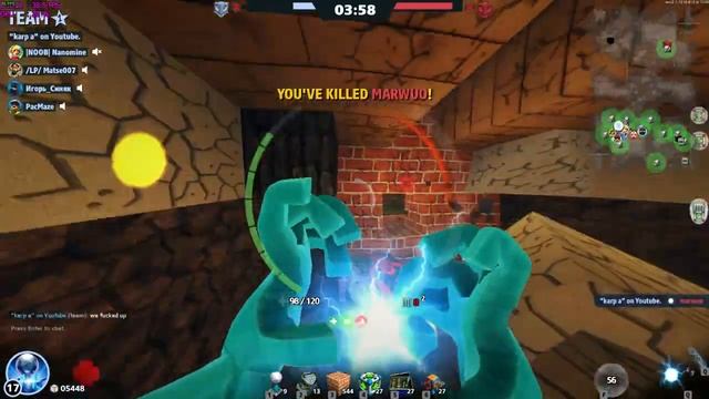 Block N Load: Playing Vander Against 5 Ninjas! Insane Comeback!