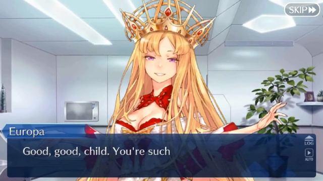 FGO NA Europa Valentine scene Voiced From Valentine 2022