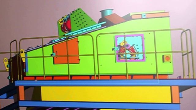 Грохот на V-образных пружинах