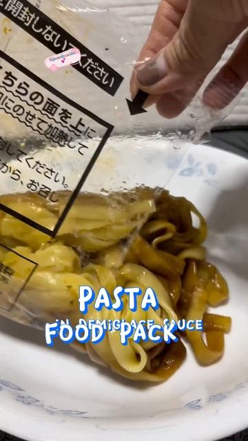 Food Pack .. Pasta In Demiglace Sauce #pastalover #foodtrip #shorts #everyone