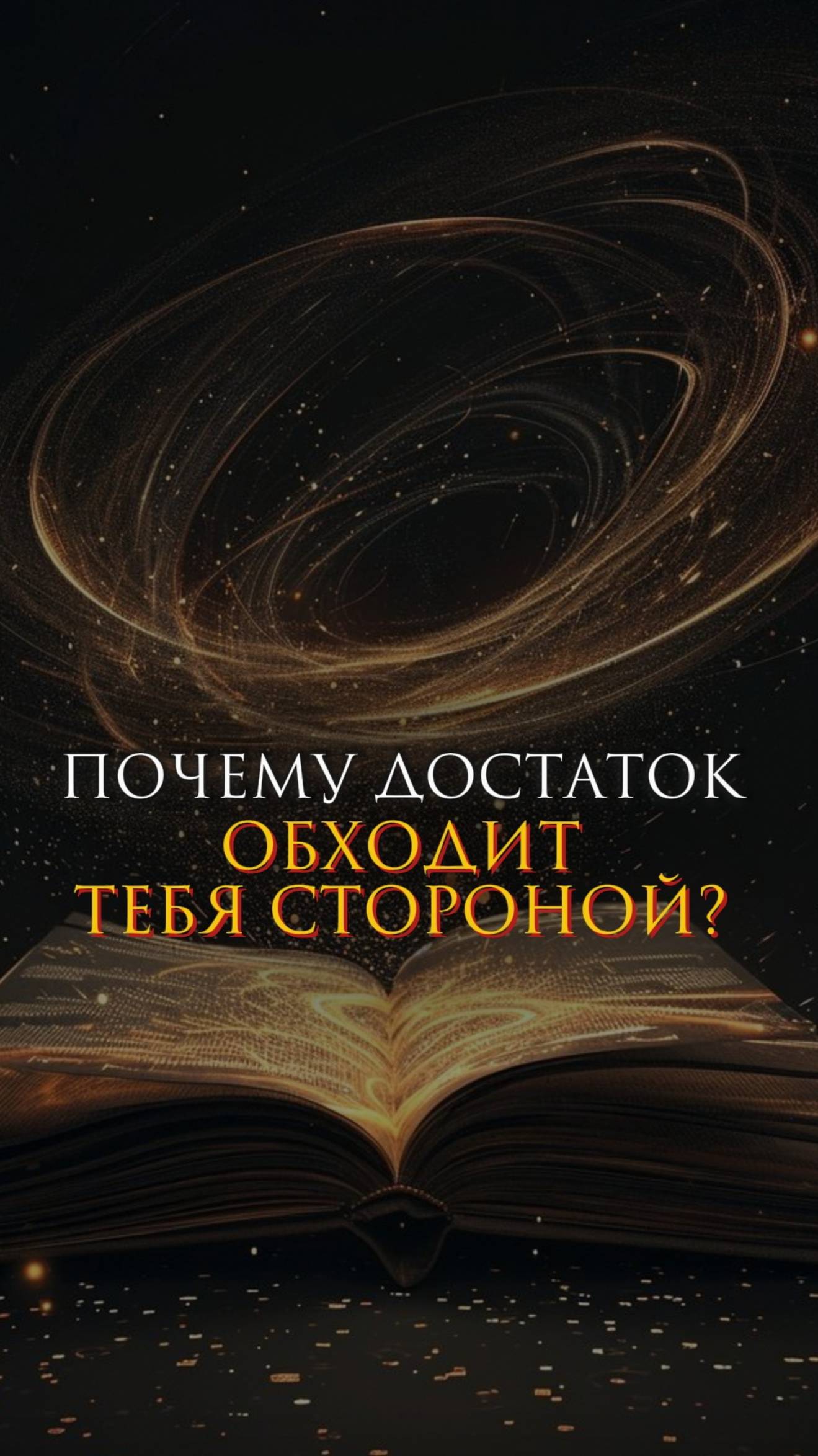 Почему достаток обходит тебя стороной?