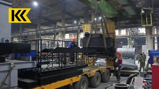 Отгрузка Грохот и смеситель