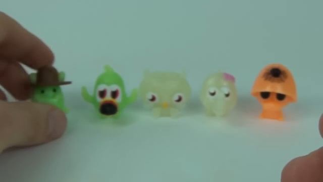 Moshi Monsters Glow In The Dark Halloween 5 Pack Review Unboxing