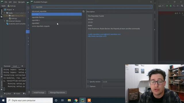 Aula 32 - Modulos Parte 2 - Gerenciador Pip