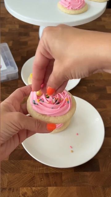 Pink ☮️☮️☮️ Cookies! #shorts