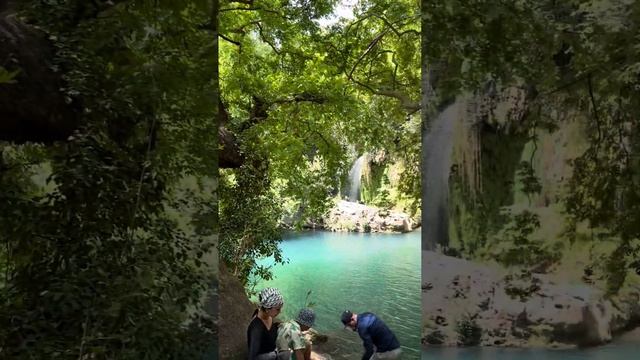 Красивейшие Водопады с изумрудной водой в национальном парке Куршунлу, Турция