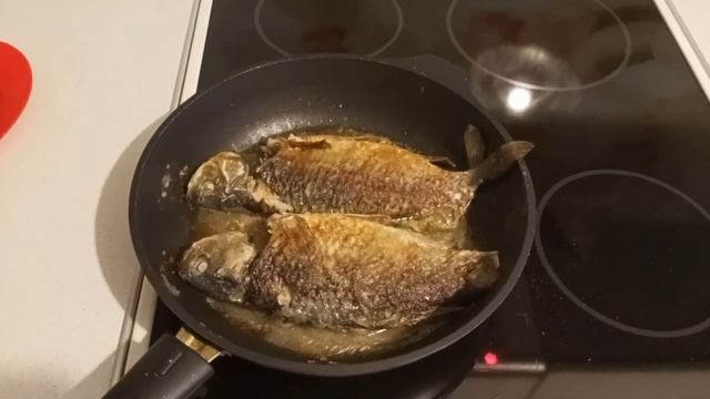 Жареный карась.
