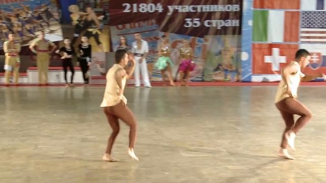 Vito Lanza & Peppe Paglino - Salsa Shine Duo - Mosca 2014