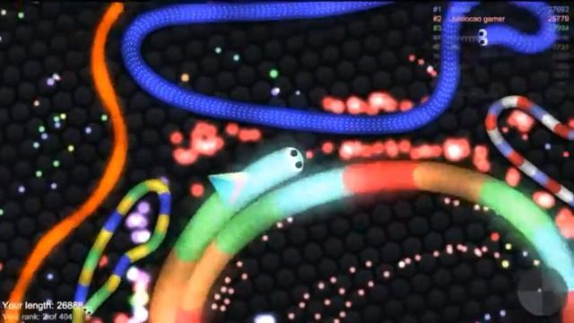 Slither.io De Android : Mitando De Mais E 40k De Mass