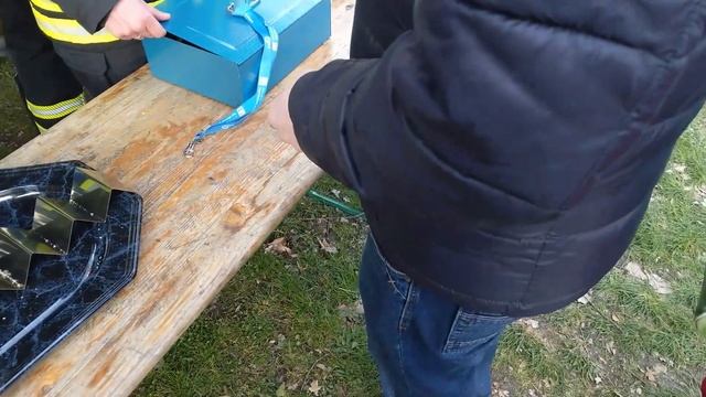 Пасхальный костер (Osterfeuer) в деревне Liebertwolkwitz