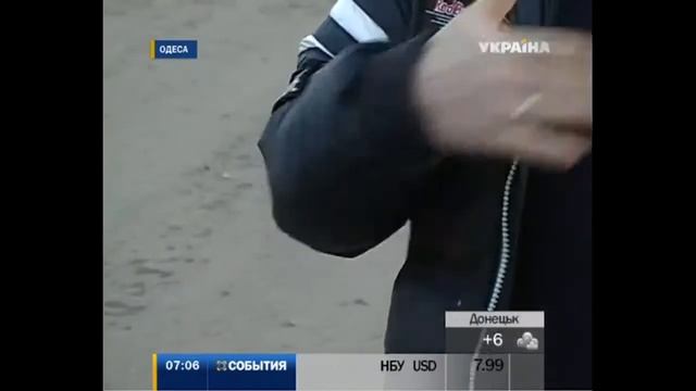 Одесский каскадер повторил знаменитый трюк Ван Дамма