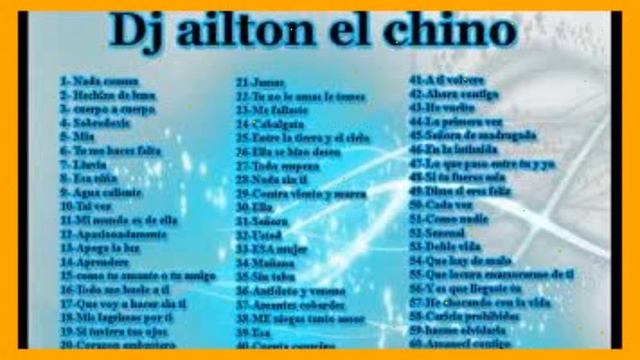 Salsa Erotica Y Romantica 1 Dj Ailton El Chino