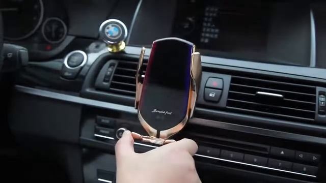 Best Wireless Car Charger | Qi Auto Clamping Phone Holder
