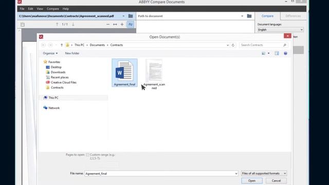 FineReader 14 How To: Document Compare (For PDF Documents And Scans Too!)