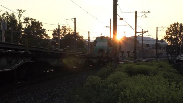 Тепловоз ЧМЭ3-5194 близ о.п. Китсекюла / CME3-5194 Near Kitseküla Stop