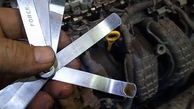 Mitsubishi Lancer ДВС 4b11 Зазоры клапанов, проверка.