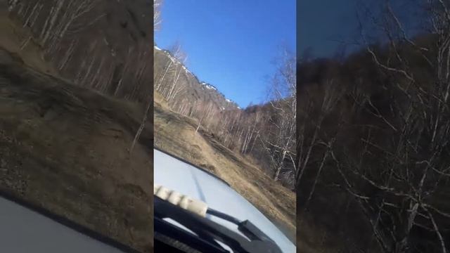 Подъём на башталинские горы