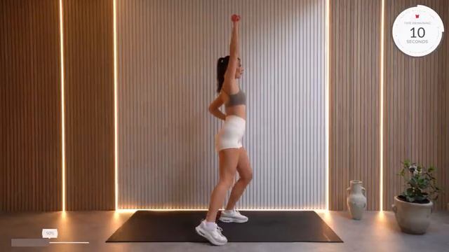 30 MIN WALKING EXERCISE FOR WEIGHT LOSS | UPPER BODY STRENGTH AND FLAT BELLY