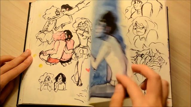 Скетчбук №13 | Ухо Улитки