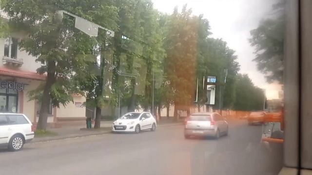 Молодечно. Поездка на автобусе МАЗ-203.065, Г/№ AI 0856-5, маршрут №21 (16.06.2022)