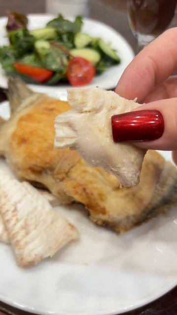 Мясо как курица, но это рыбка 😋💣
