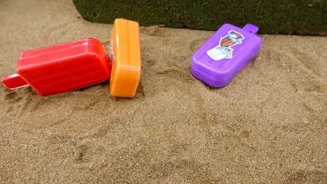 Satisfying ASMR | How To Make Rainbow Shark Bathtub By Mixing SLIME In Bear Shapes CLAY Coloring