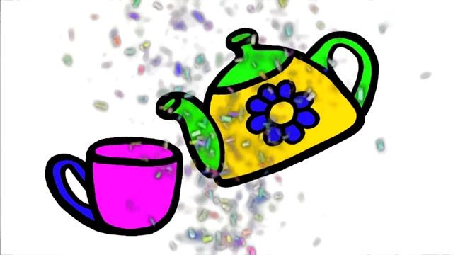 [collection] How To Draw Dinnerware | Bolalar Uchun Idish Idishlari Rasm Chizish|Сурет салу Ыдыс ая