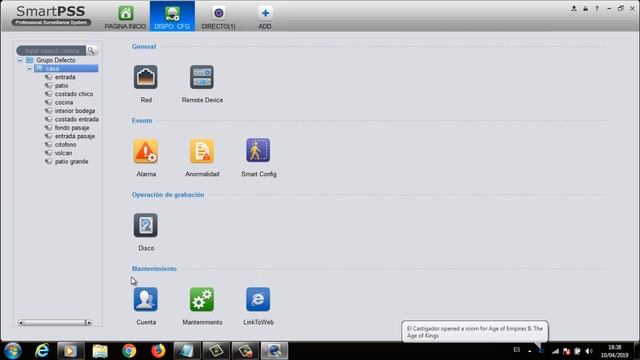 Actualizacion Hora Fecha Equipo Dahua Dvr , Nvr , Cvr Por PC Smartpss