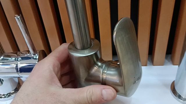 AM PM F8007711 Like, змішувач для кухні з каналом для питної води, сатин, шт.