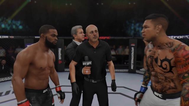 Ea Sports UFC 3 | RAGNAR COLLINS VS TYRON WOODLEY CAMPEON VS CAMPEON