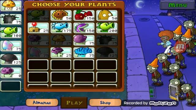 Я играю в игру зомби против растений 13 Cерия