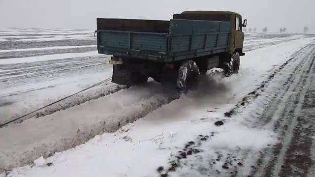 ГАЗ 66 Бурлачены .Зима 2014