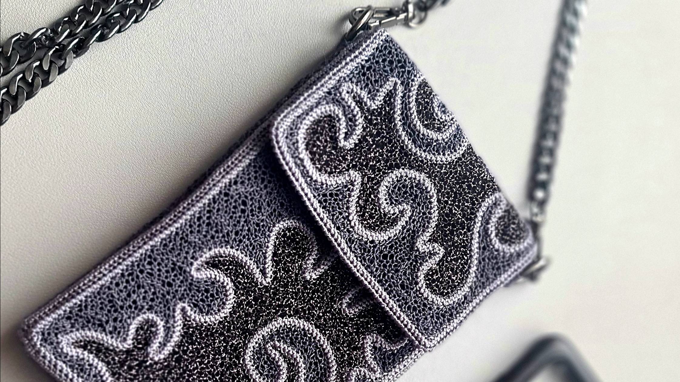 сумочка крючком, арт кружево