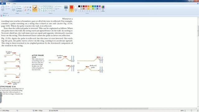 AP Physics Workbook 10.C Superposition Of Wave Pulses