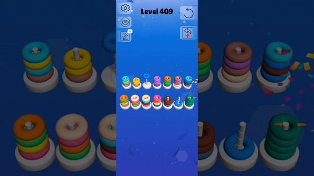 Sort Stack Level 409 WalkThrough Solution