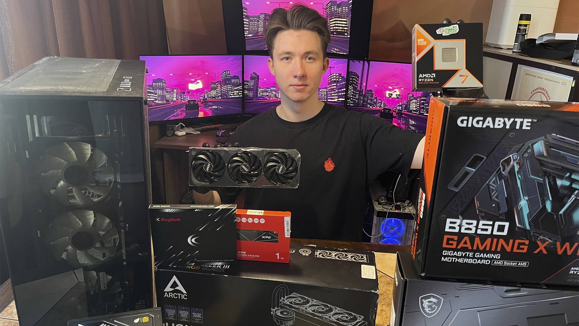 Апгрейд ПК за 300к! Добро пожаловать в игру!  #pc #gaming #владивосток #nvidia #игры