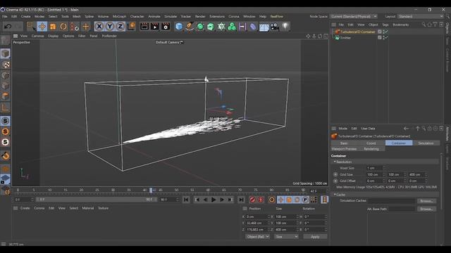 захватывающее пламя в Cinema4d WorldofTanks.igrok