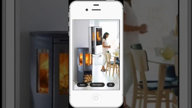 MeinOfen App Test Video - Contura 35L Weiss