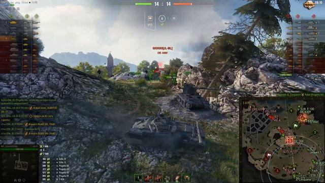 Генеральное сражение на Т-100 ЛТ ✅ World Of Tanks лучший бой