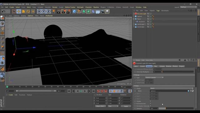 как сделать закат в Cinema4d WorldofTanks.igrok