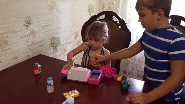 Игра в магазин, кассовый аппарат