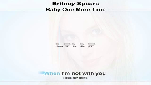 Britney Spears - Baby One More Time - karaoke