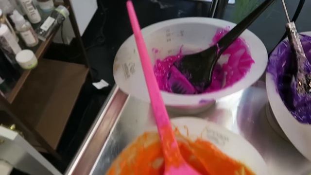 🌈 ARREPENDI DE PINTAR MEU CABELO TODO DE NEON!? RAINHA UNICÓRNIO