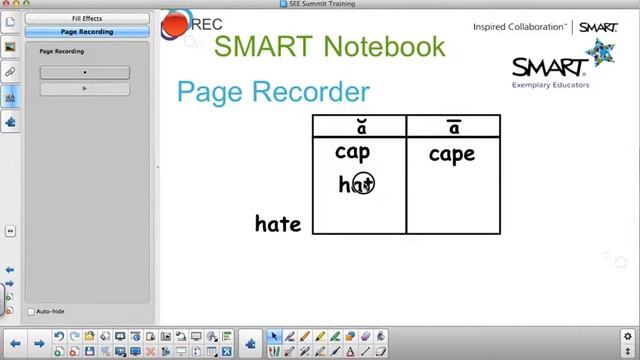 SEE SMART Notebook Page Recorder