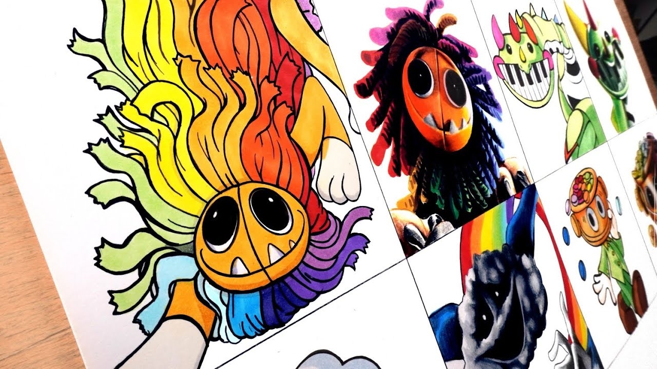 Как Нарисовать Монстров из Poppy Playtime | Поппи Плейтайм