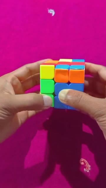 Spiral Pattern Of 3×3 Rubik's Cube||