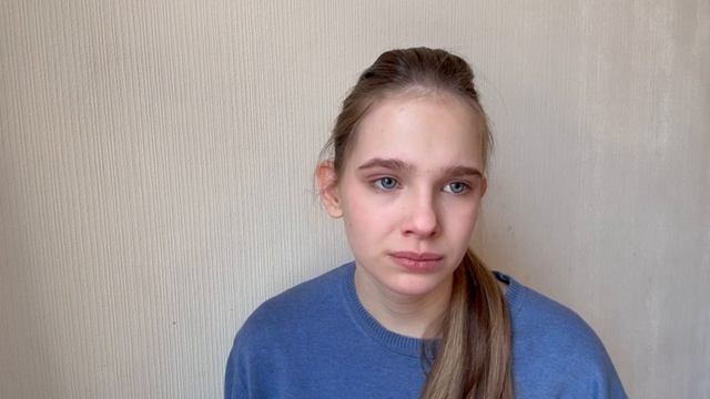 Роль Лера.Самопроба.Червова Василиса,15 лет, город Москва.